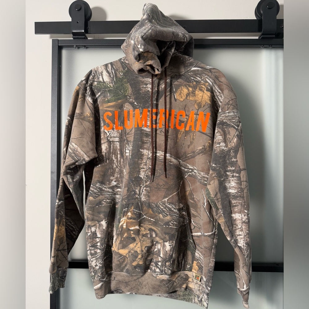 Slumerican X Real Tree Hoodie Collaboration Medium